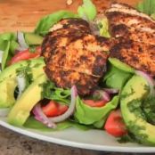 Grilled Chicken and Avocado Salad