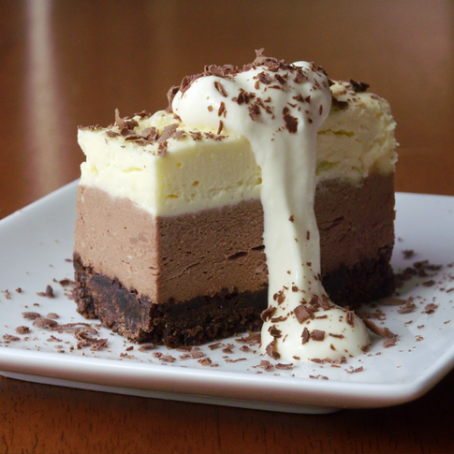 Triple-Chocolate Cheesecake