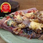 Cabernet Crusted Duck Pizza