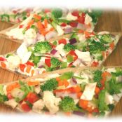 Veggie Pizza Squares