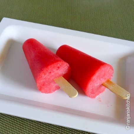 watermelon popsicles