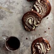 Zebra Bundt Cake