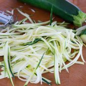 Zucchini Noodles with - Step 1