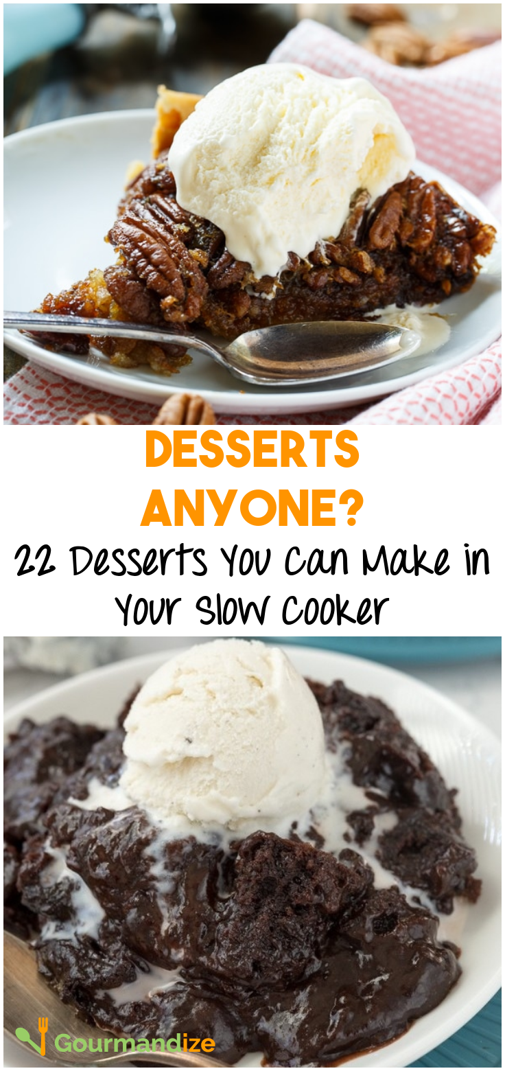 22 Desserts You Can Make In Your Slow Cooker