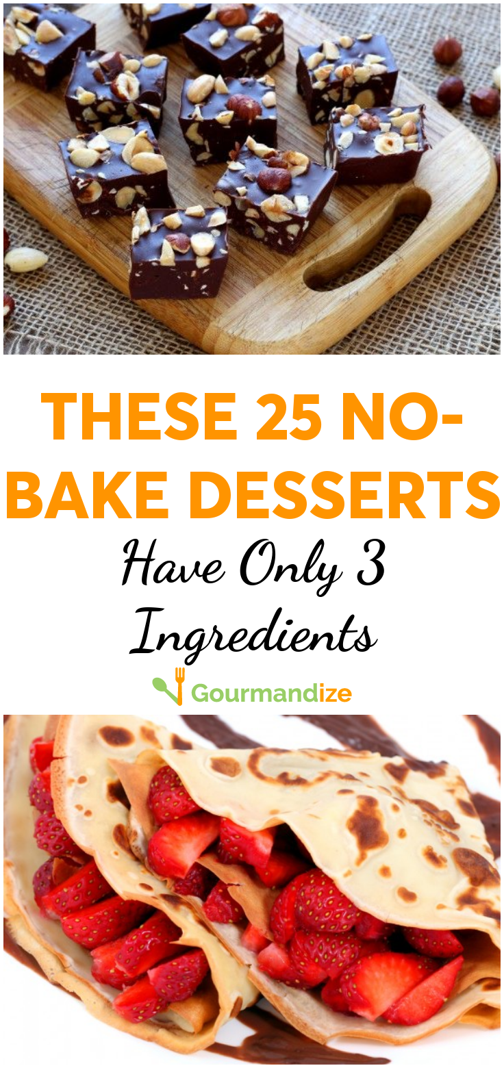 These 25 no-bake desserts have only 3 ingredients