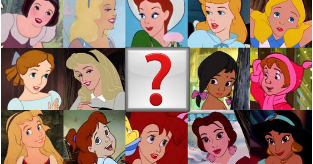 quiz, personality, disney, princess, female.
