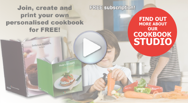 Find out about our cookbook creation studio Find out about our cookbook creation studio