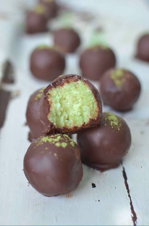 Avocado Coconut Truffles - © Wild Blend