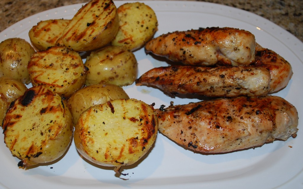 Garlic Chicken and Potatoes Recipe