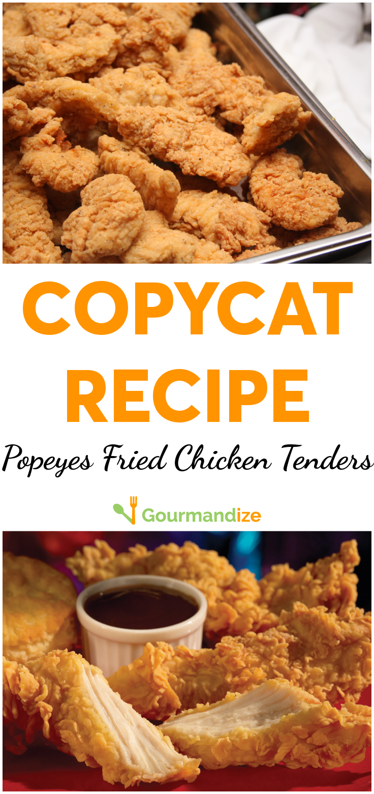 Fried Chicken Strips Popeye&#39;s Copycat Recipe Recipe - (4/5)